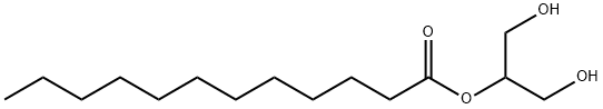 2-hydroxy-1-(hydroxymethyl)ethyl laurate Structure
