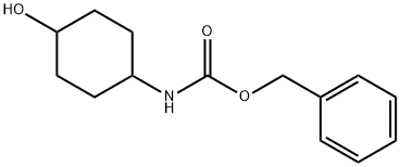 N-苄氧羰基-4-氨基环己醇 结构式