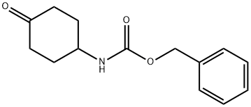 4-N-Cbz-cyclohexanone Structure