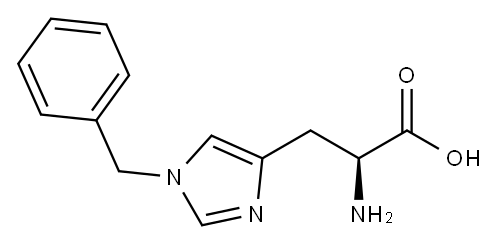 1-苄基-L-组氨酸, 16832-24-9, 结构式