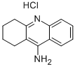 タクリン·塩酸塩 化学構造式