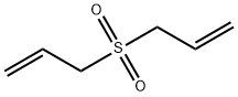 3-(プロパ-2-エン-1-スルホニル)プロパ-1-エン 化学構造式
