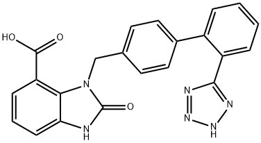 坎地沙坦酯杂质, 168434-02-4, 结构式