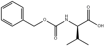 N-苄氧羰基-D-缬氨酸, 1685-33-2, 结构式