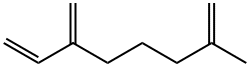 2-Methyl-6-methylene-1,7-octadiene Structure