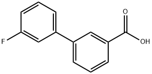 3'-フルオロビフェニル-3-カルボン酸 化学構造式