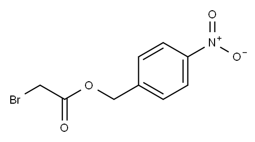 4-硝基苄基溴醋酸盐, 16869-24-2, 结构式