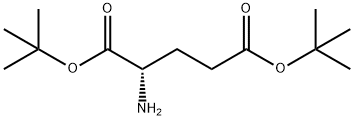 L-グルタミン酸ジ-tert-ブチル 化学構造式