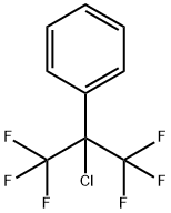 2-氯六氟-2-苯丙烷 结构式
