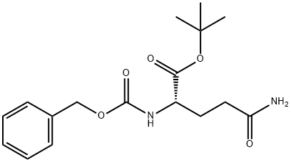 N-CBZ-L-谷氨酰胺-叔丁酯, 16881-42-8, 结构式