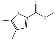 Methyl4,5-dimethylthiophene-2-carboxylate Struktur