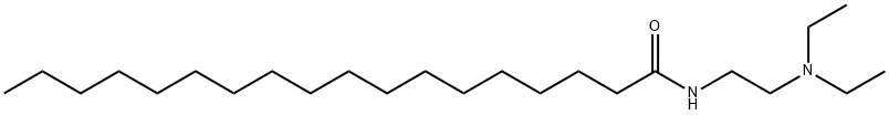 N-[2-(二乙基氨基)乙基]十八酰胺 结构式
