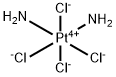 顺式二氨基四氯化铂(IV) 结构式