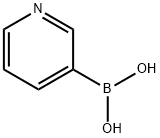 3-ピリジルボロン酸 化学構造式