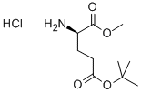 D-谷氨酸 5-叔丁酯 1-甲酯盐酸盐 结构式