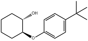 (1S-TRANS)-2-(4-TERT-BUTYLPHENOXY)CYCLOHEXANOL Struktur