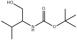 N-BOC-DL-バリノール 化学構造式