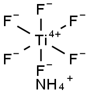 氟钛酸铵 结构式