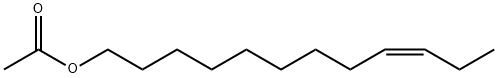 (9Z)-9-十二碳烯-1-醇乙酸酯, 16974-11-1, 结构式
