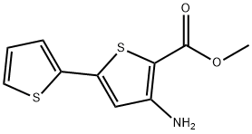 METHYL 3-AMINO-5-(THIEN-2-YL)THIOPHENE-2-CARBOXYLATE Structure