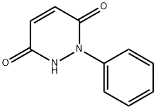 1-フェニルピリダジン-3,6(1H,2H)-ジオン 化学構造式