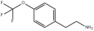 4-三氟甲氧基苯乙胺, 170015-99-3, 结构式
