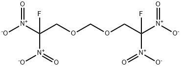 bis(2-fluoro-2,2-dinitroethoxy)methane  Struktur