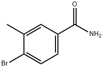 4-溴-3-甲基苄胺 结构式