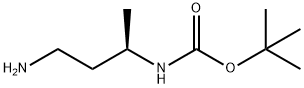 (R)-3-N-叔丁氧羰基丁烷-1,3-二胺, 170367-69-8, 结构式