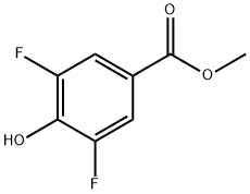 3,5-difluoro-4-hydroxybenzoic acid Methyl ester Structure