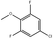 4-クロロ-2,6-ジフルオロアニソール 化学構造式