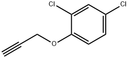 2,4-二氯苯基丙炔基醚 结构式