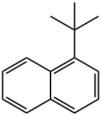 1-tert-butylnaphthalene 结构式