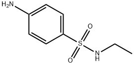 4-アミノ-N-エチルベンゼンスルホンアミド 化学構造式