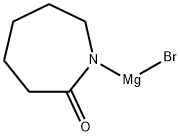 (2-オキソ-1-アザシクロヘプタン-1-イル)マグネシウムブロミド 化学構造式