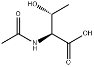 乙酰基-L-苏氨酸 结构式