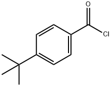 4-tert-ブチル安息香酸クロリド 化学構造式