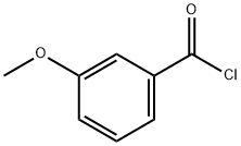 3-METHOXYBENZOYL CHLORIDE Struktur