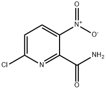 6-CHLORO-3-NITROPICOLINAMIDE 结构式