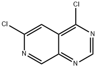 4,6-二氯吡啶[3,4-D]并嘧啶 结构式