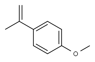 1-异丙烯基-4-甲氧基苯, 1712-69-2, 结构式