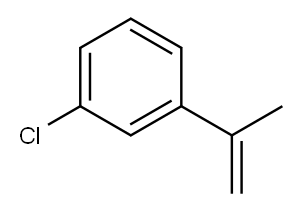 1-chloro-3-isopropenylbenzene  Struktur