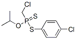(クロロメチル)ホスホノジチオ酸S-(4-クロロフェニル)O-(1-メチルエチル) 化学構造式