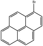 1-溴芘 结构式