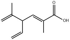 (2E)-4-Vinyl-2,5-dimethyl-2,5-hexadienoic acid 结构式