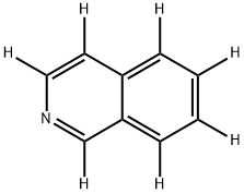 异喹啉-D7 结构式