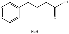 4-苯基丁酸钠盐, 1716-12-7, 结构式