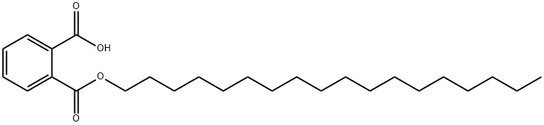 フタル酸水素1-オクタデシル 化学構造式