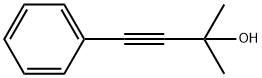 2-メチル-4-フェニル-3-ブチン-2-オール 化学構造式
