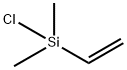クロロジメチルビニルシラン 化学構造式